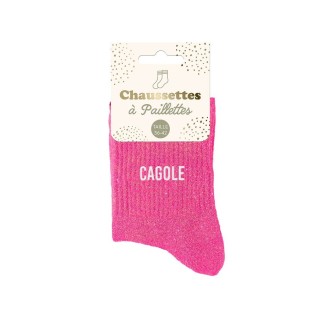 Chaussettes Paillettes Cagole