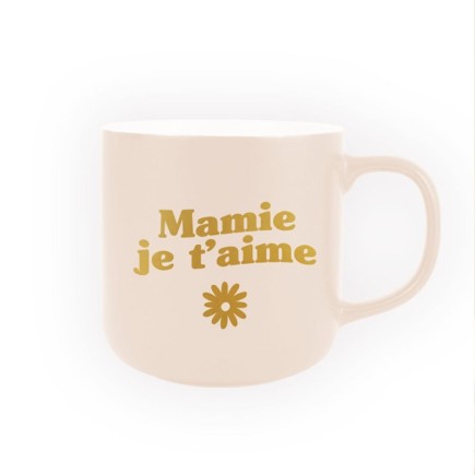 MUG MAT "MAMIE JE T'AIME"