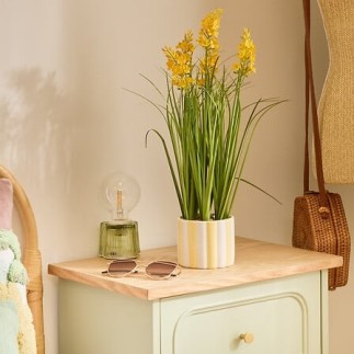 Bunch fleurs Dura 47 cm jaune