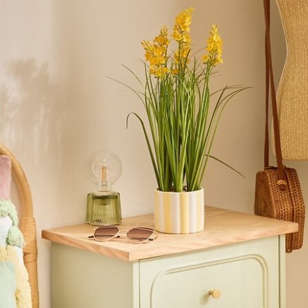 Bunch fleurs Dura 47 cm jaune