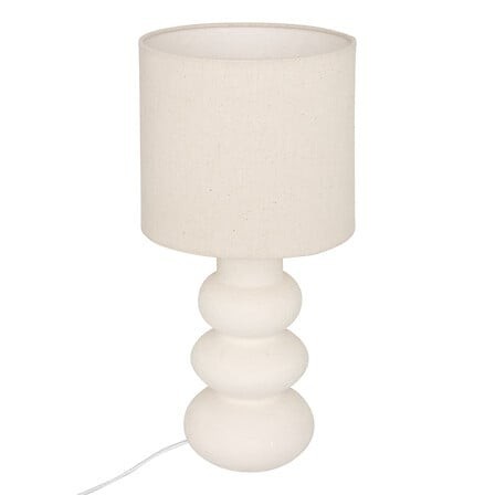 Lampe Alitha 42cm céramique blanc