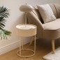 Table café Juna 33 cm beige