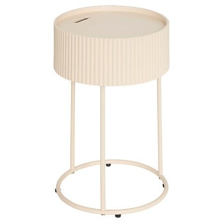 Table café Juna 33 cm beige