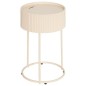 Table café Juna 33 cm beige