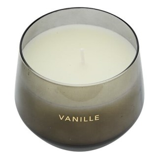 Bougie parfumée Glowy 300g pot verre vanille