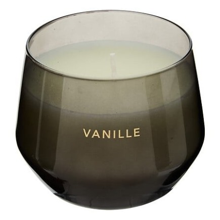Bougie parfumée Glowy 300g pot verre vanille