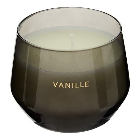 Bougie parfumée Glowy 300g pot verre vanille