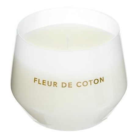 Bougie parfumée Glowy 300g pot verre fleur de coton
