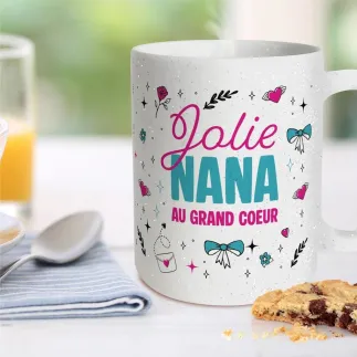 Mug A Paillettes Jolie Nana
