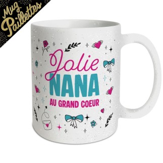 Mug A Paillettes Jolie Nana