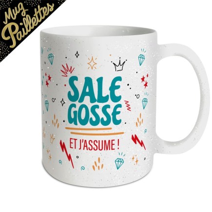 Mug A Paillettes Sale Gosse