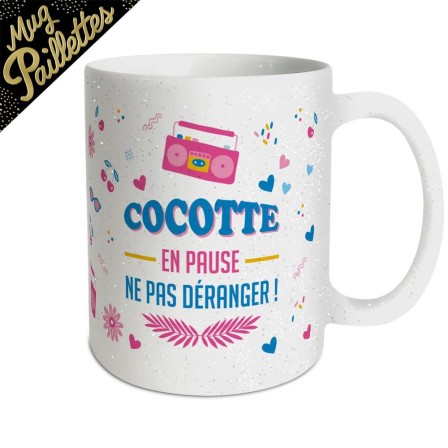 Mug A Paillettes Cocotte Mug A Paillettes Cocotte