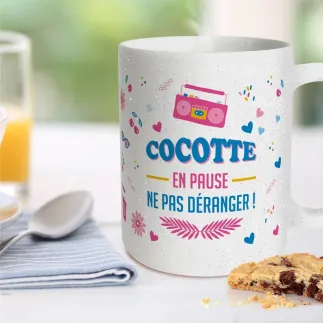 Mug A Paillettes Cocotte