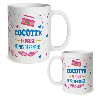 Mug A Paillettes Cocotte