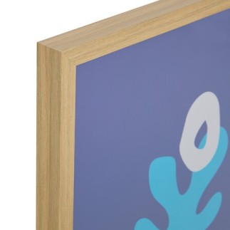 Affiche cadre Libe 30 x 40 cm Santorin