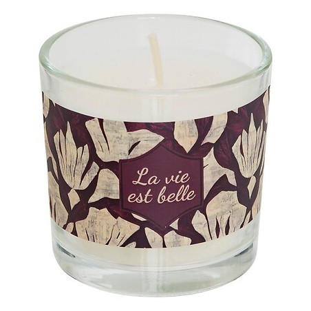 Mini bougie vanille La vie est belle