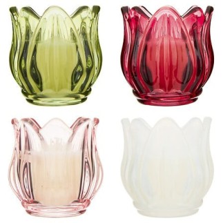 Bougie parfumée Fleur de Rose 75 g pot