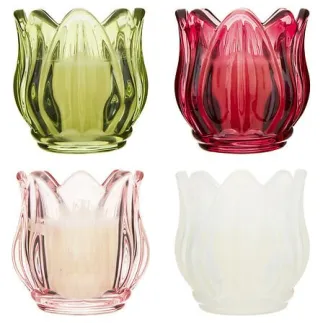 Bougie parfumée Fleur de Rose 75 g pot