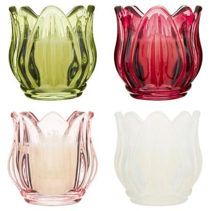 Bougie parfumée Fleur de Rose 75 g pot