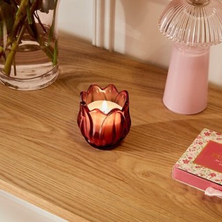 Bougie parfumée Fleur de Rose 75 g pot