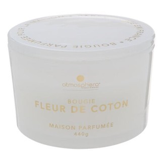 Bougie parfumée Glowy 440g coton