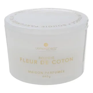 Bougie parfumée Glowy 440g coton