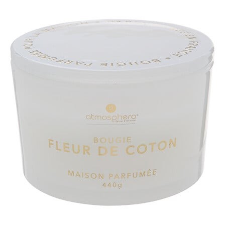 Bougie parfumée Glowy 440g coton