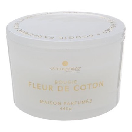 Bougie parfumée Glowy 440g coton