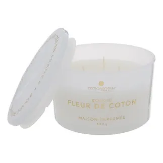 Bougie parfumée Glowy 440g coton