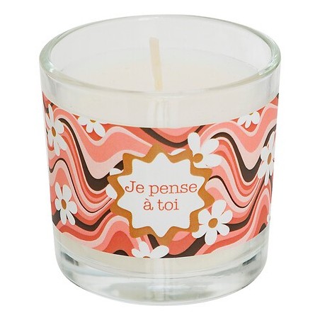 Mini bougie vanille Je pense à toi