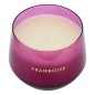 Bougie parfumée Glowy 300g pot verre framboise
