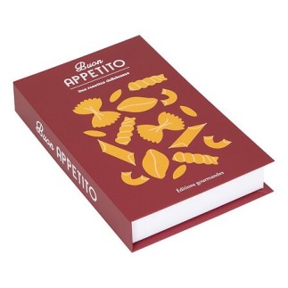 Lot de 2 boîtes livre Della pâte carton