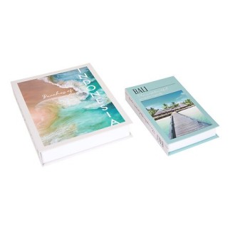 Lot de 2 boîtes livre The Palm Resort Bali Indonésie
