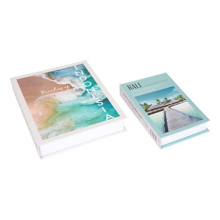Lot de 2 boîtes livre The Palm Resort Bali Indonésie