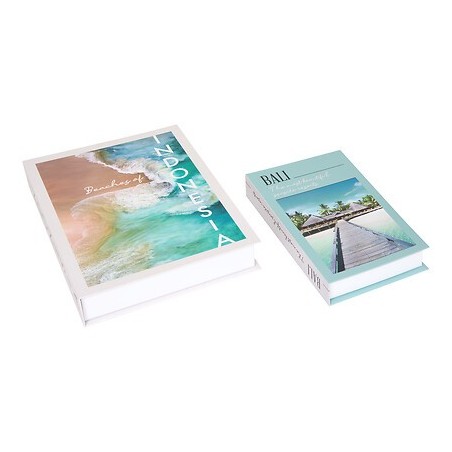 Lot de 2 boîtes livre The Palm Resort Bali Indonésie