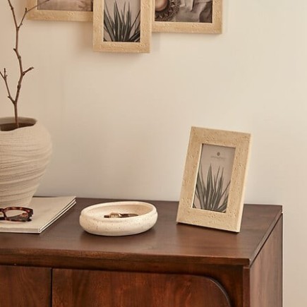 Cadre photo Anaya travertin