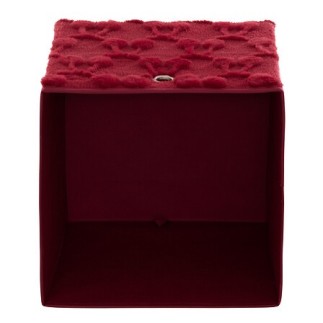 Boîte de rangement Cerise 30x30x30cm rouge