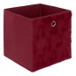 Boîte de rangement Cerise 30x30x30cm rouge