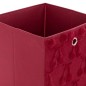 Boîte de rangement Cerise 30x30x30cm rouge