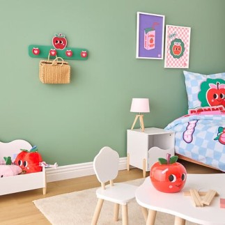 Patère Chachapop 4 crochets 50cm Pomme d'amour