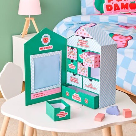 Coffret de naissance souvenirs Chachapop Pomme D'amour