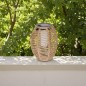 Lanterne extérieure solaire Gina 20cm jute