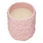 Bougie parfumée Fleur de Rose 270g pot céramique