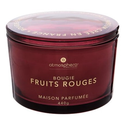 Bougie parfumée Glowy 440g fruits rouges