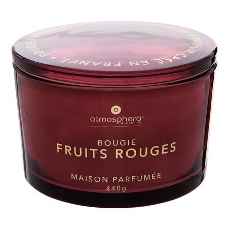 Bougie parfumée Glowy 440g fruits rouges