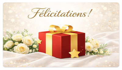 Carte cadeau - Félicitations